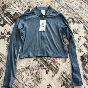 Wilson Heathered Blue All Day Full Zip Jacket size L NWT